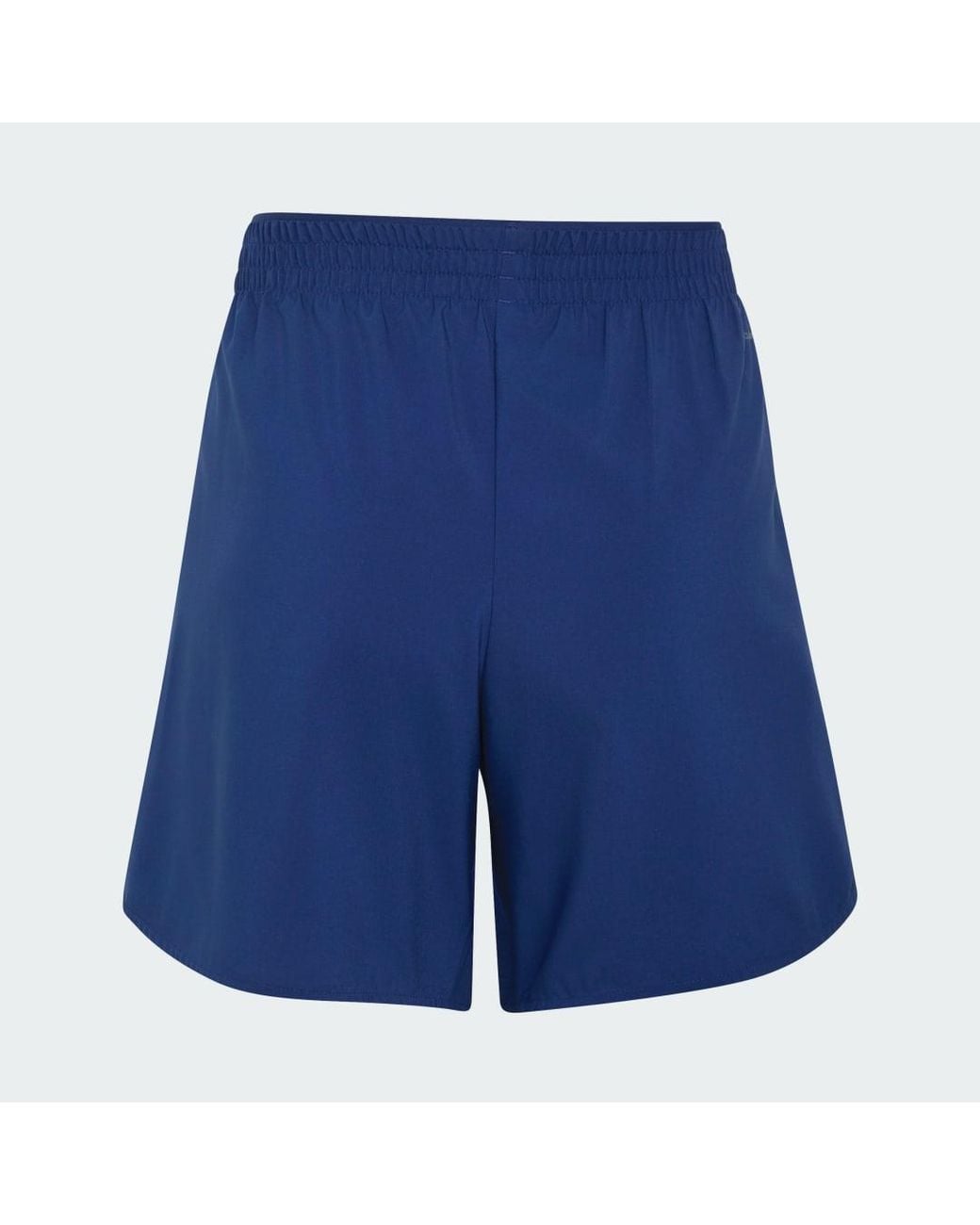 Adidas Blue Workout Essentials High Rise 5Inch Shorts