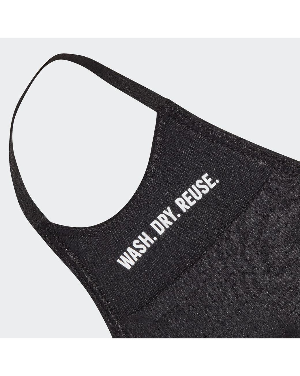 adidas Mondkapje 3-Pack M/L - Zwart | adidas Officiële Shop