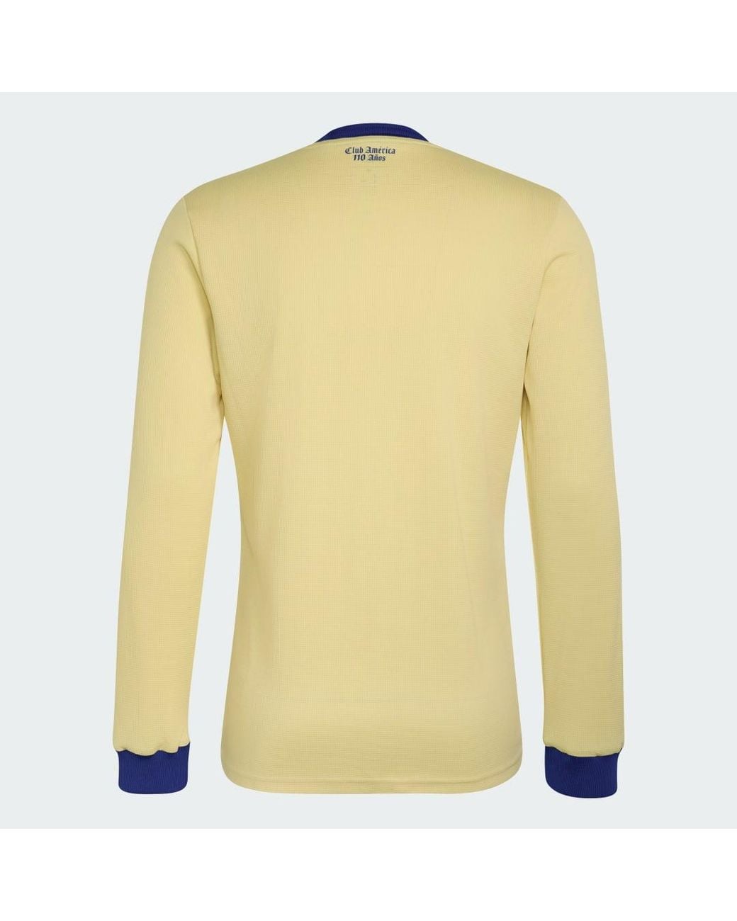 Adidas Yellow Club America 26/27 Anniversary Jersey Long Sleeve for men