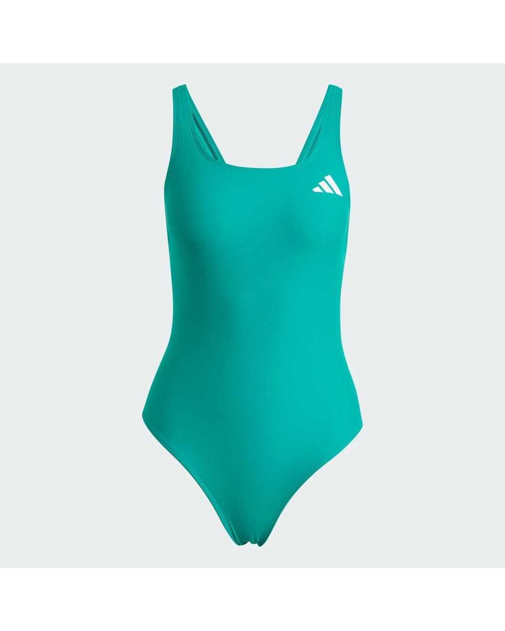 Adidas Originals Blue V-Back Swimsuit