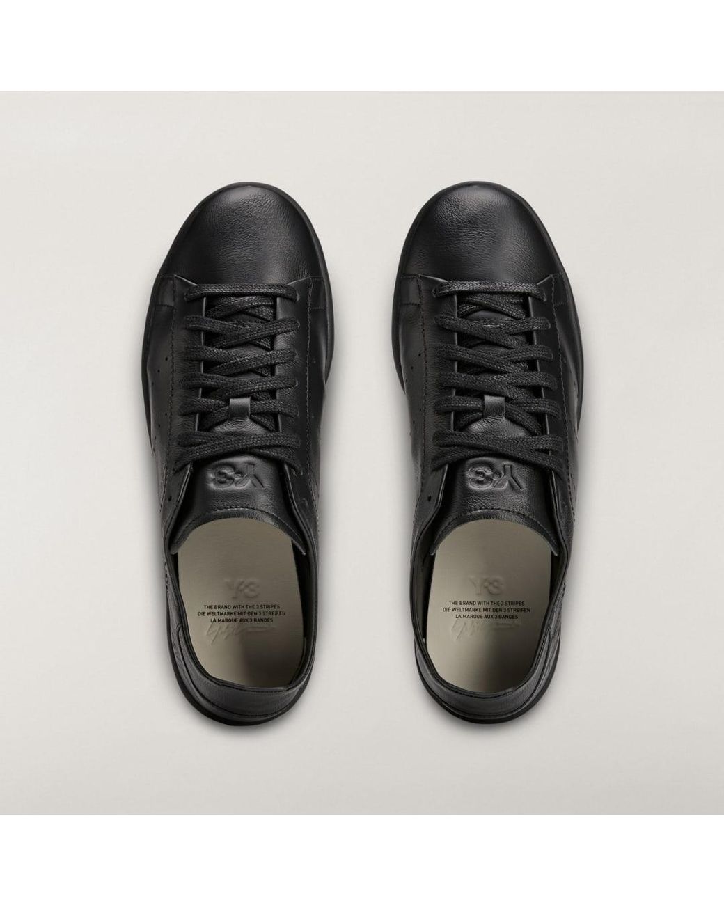 Adidas Black Y-3 Stan Smith