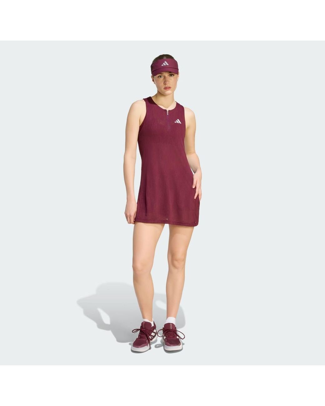 Adidas Purple Tennis Climacool Lace Dress Pro