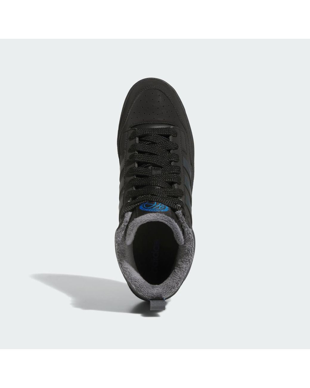 Adidas Black Rapid Court Mid Winterized Shoes