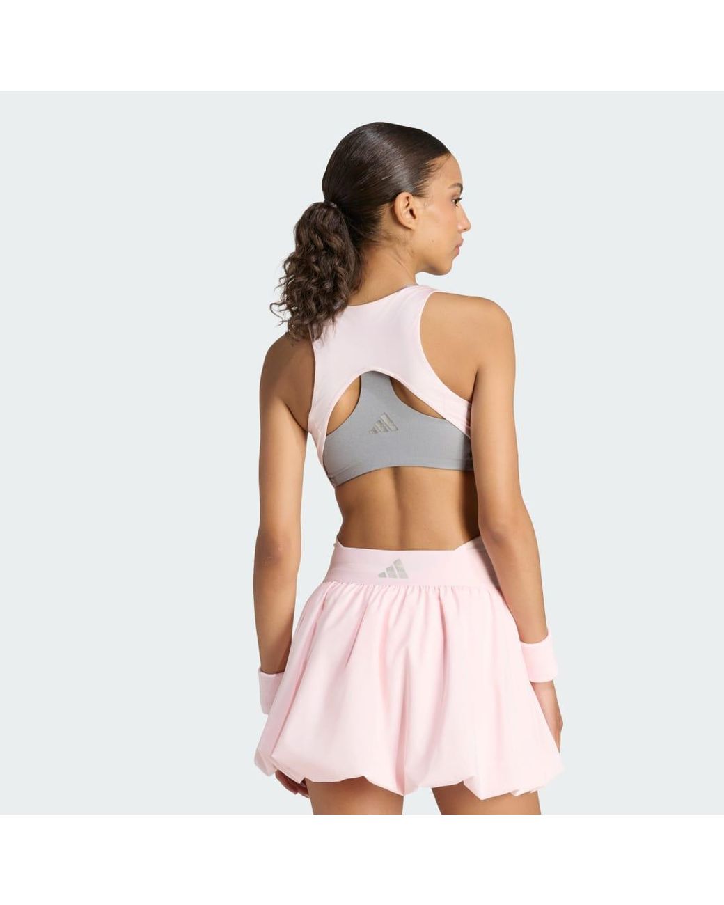Adidas Pink Tennis Climacool Bodysuit Pro