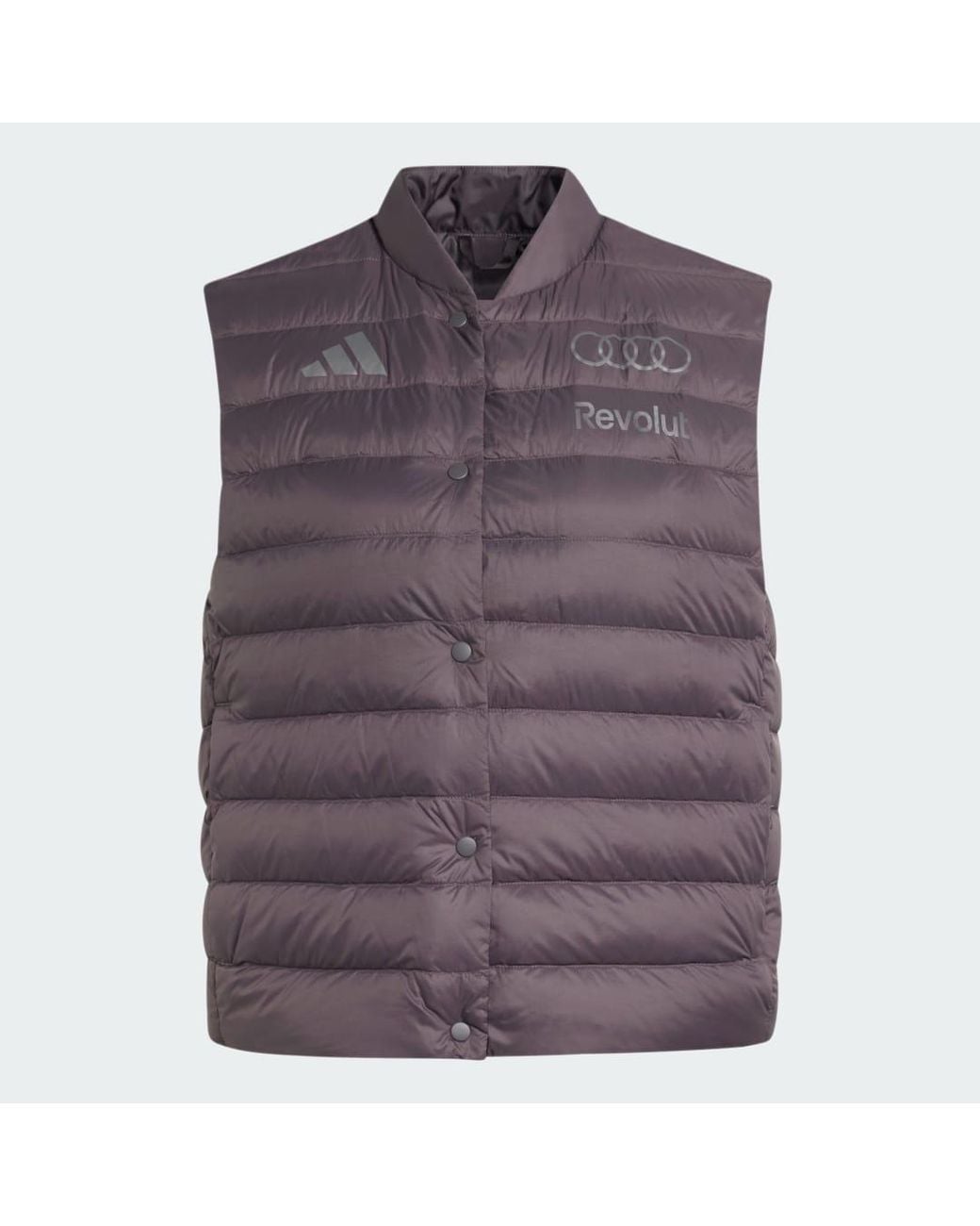 Adidas Gray Audi Revolut F1 Team Engineers &Amp; Marketing Padded Vest