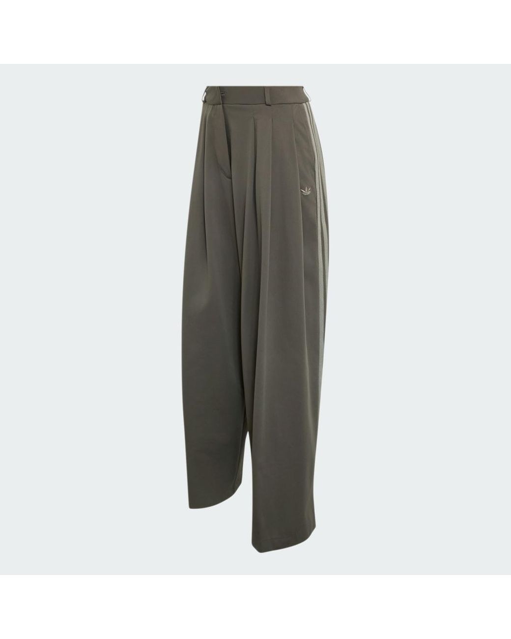 Adidas Brown Pleated Pant