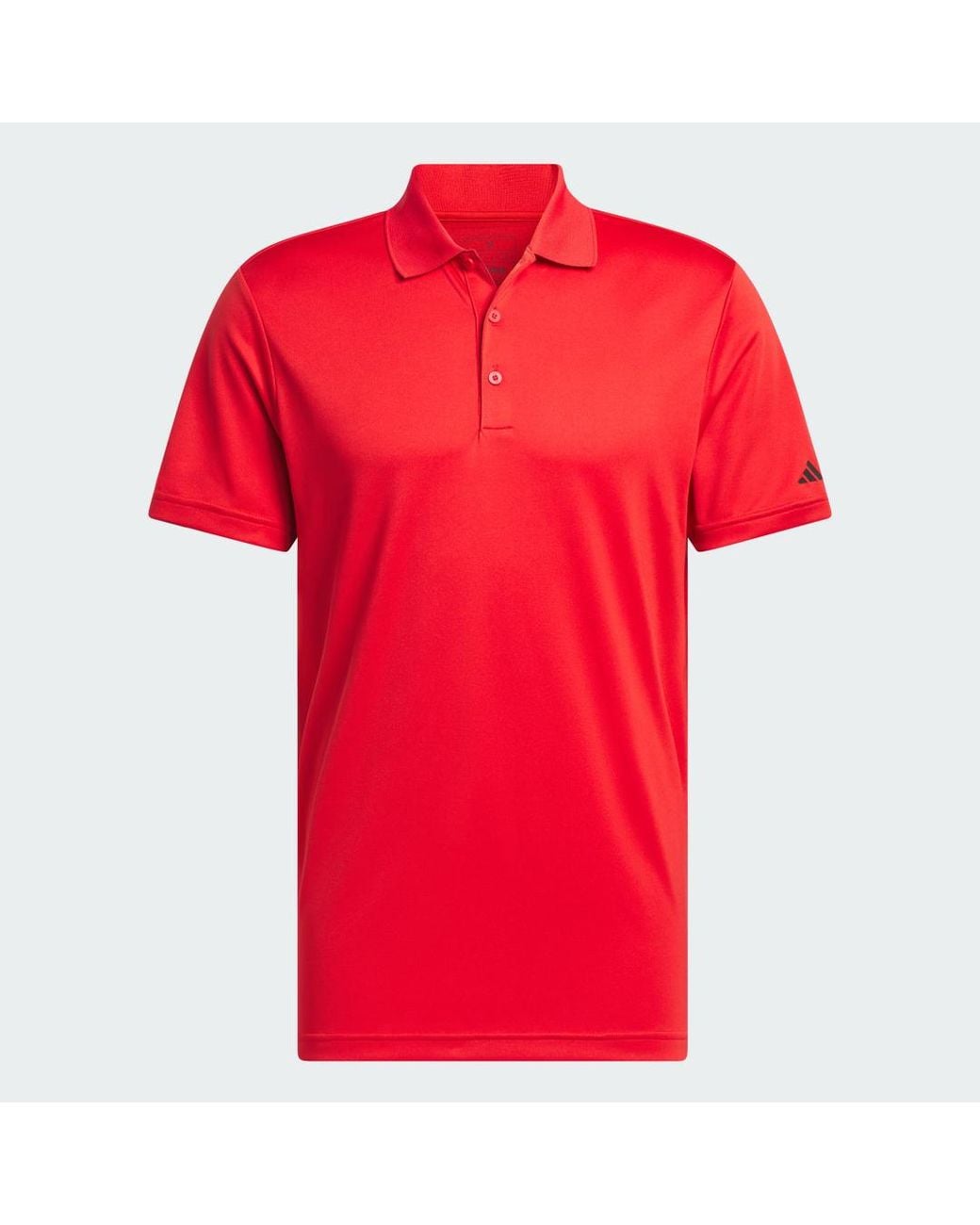 Adidas Red Core Performance Primegreen Polo Shirt for men