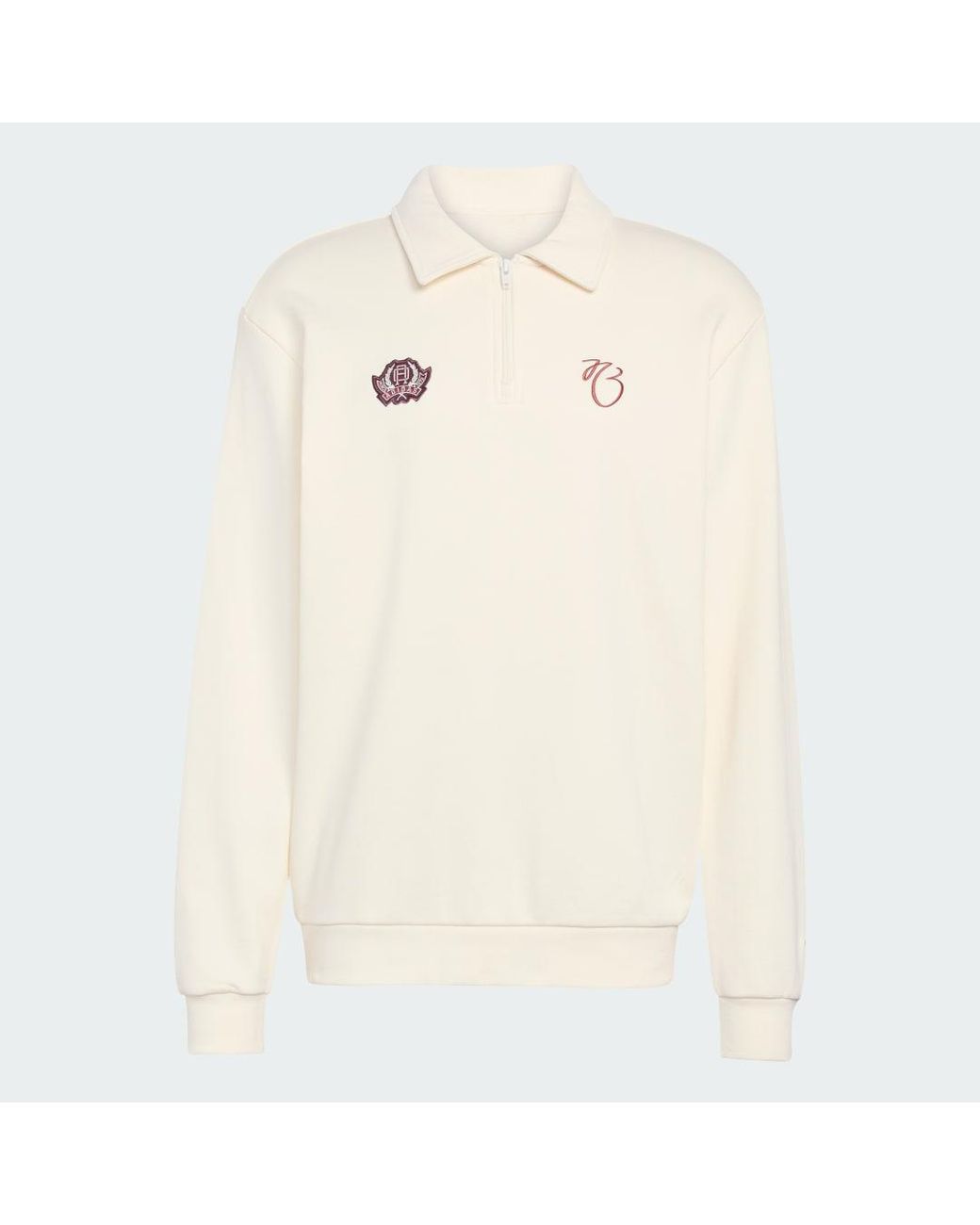 Adidas Natural Jude Bellingham Loose Half Zip Sweatshirt for men