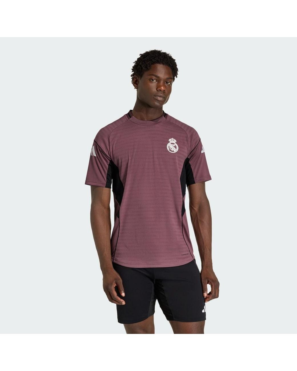 Adidas Purple Real Madrid Tiro 25 Pro Training Jersey for men