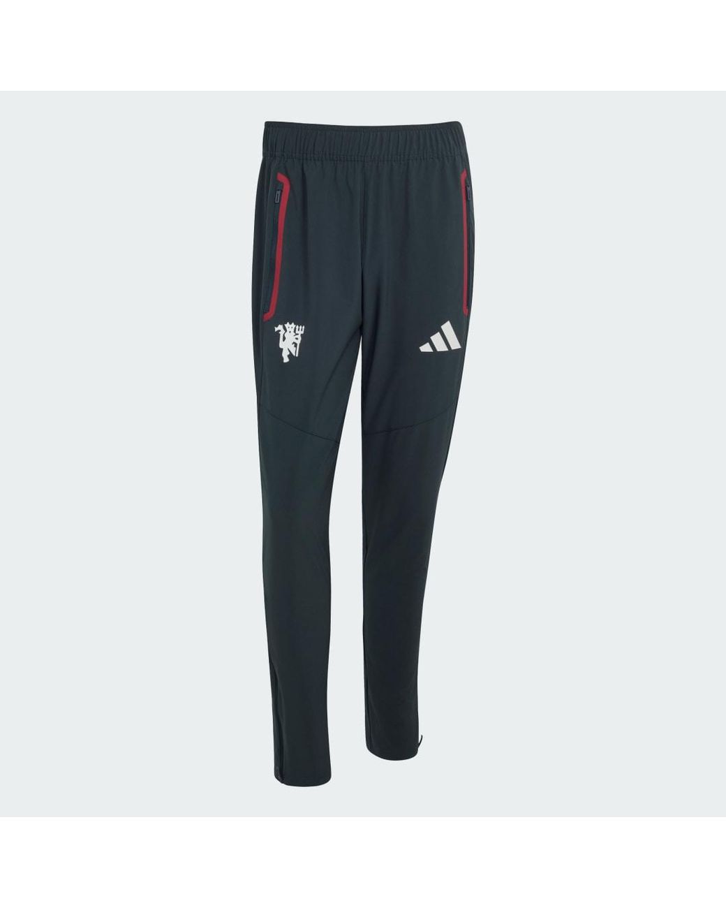 Adidas Gray Manchester United Tiro Tech Tracksuit Bottoms for men