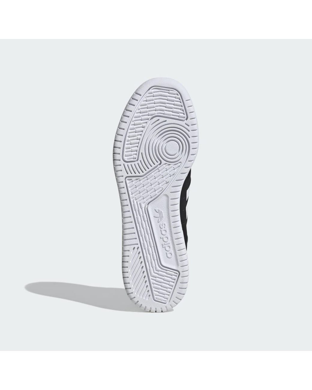 Adidas Black Team Court 2.0 Str Shoes for men