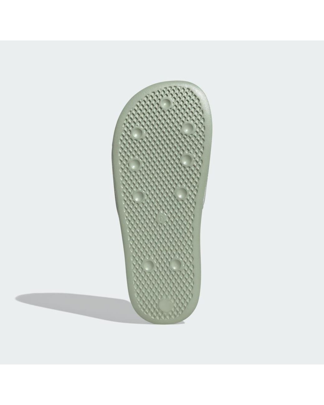 Adidas Green Adilette Lite Slides