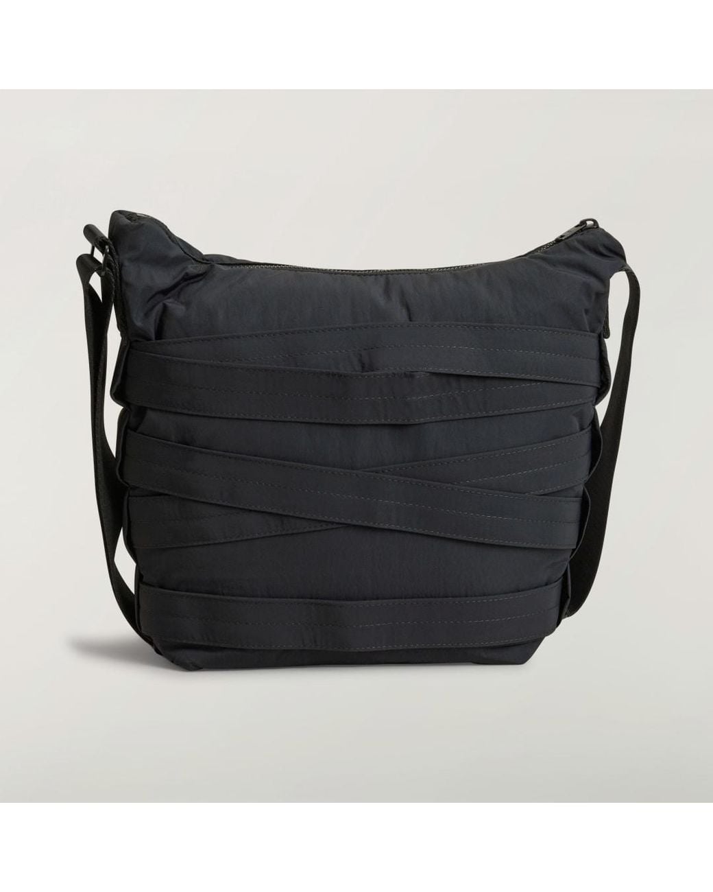 Adidas Blue Y-3 Cinch Shoulder Bag