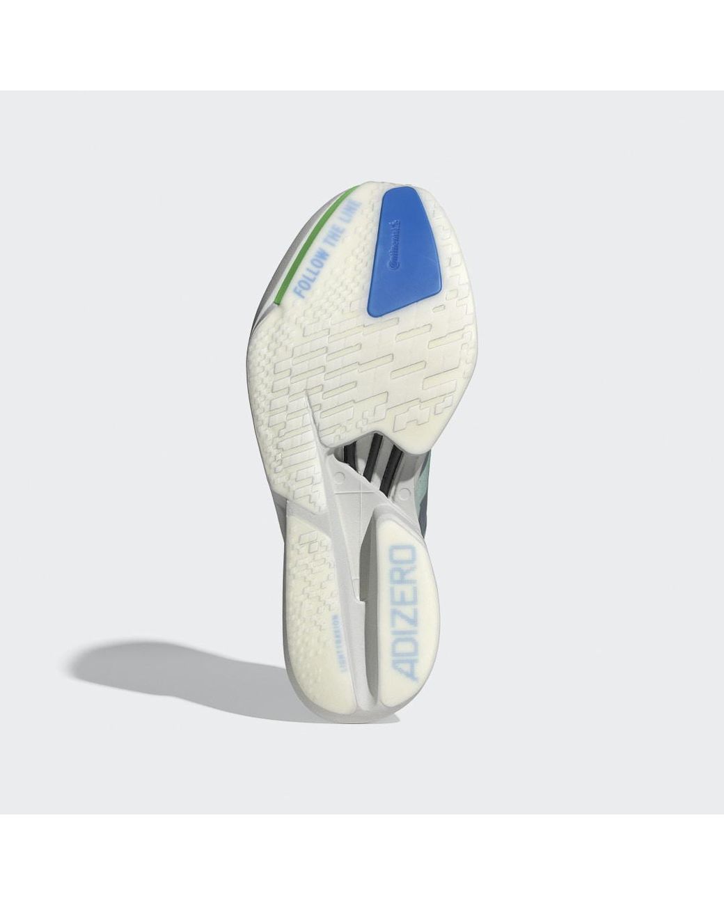 Adidas Blue Adizero Adios Pro 4 Shoes for men