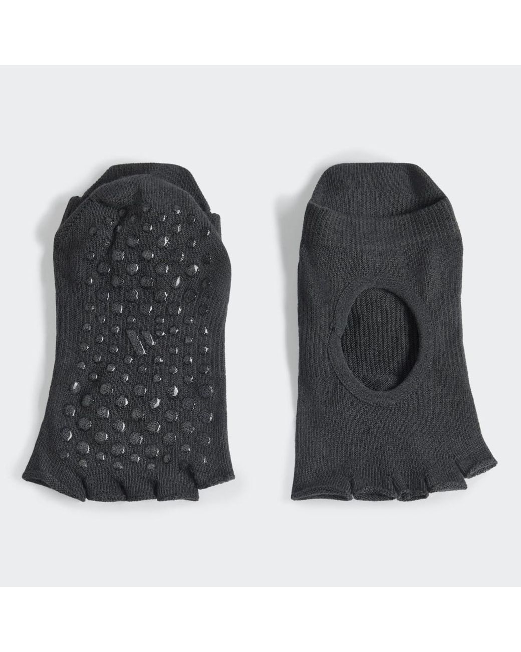 Adidas Black Yoga Pilates 5 Toe Socks