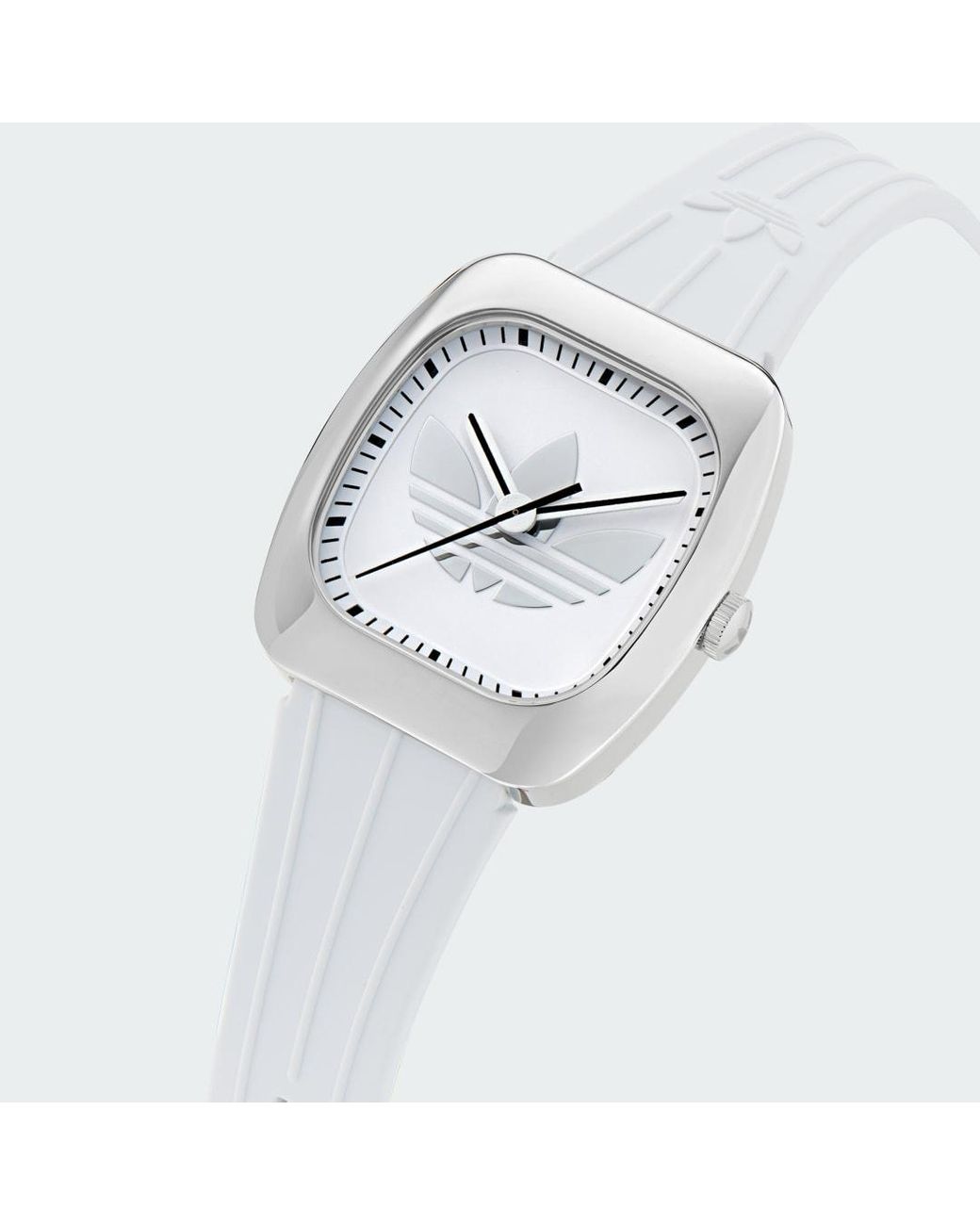 Adidas White Retro Wave One S Originals Watch