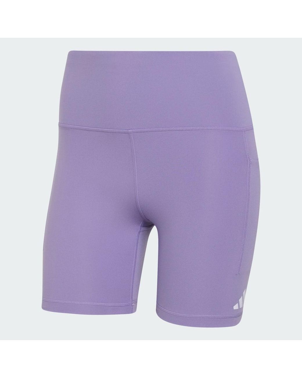 Adidas Purple Adi365 Climacool Running Short Leggings