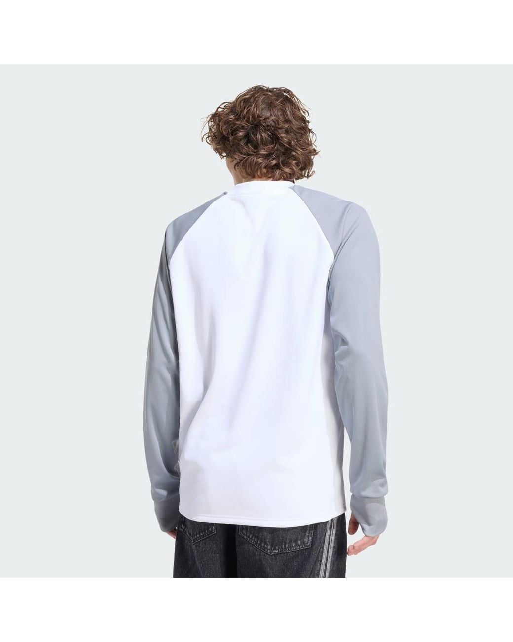 Adidas Blue 26 Pre Match Warm Top Trefoil for men