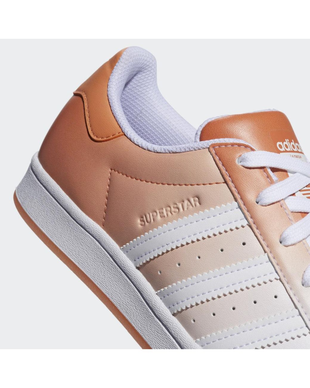 adidas Kant Superstar Schoenen in het Wit - Lyst