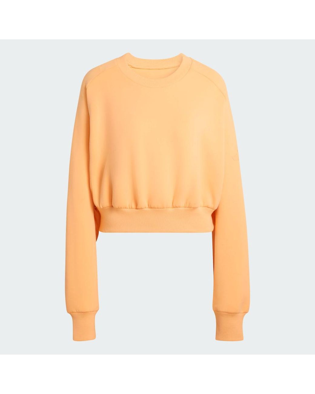 Adidas Orange Soft Lux Loose Sweatshirt