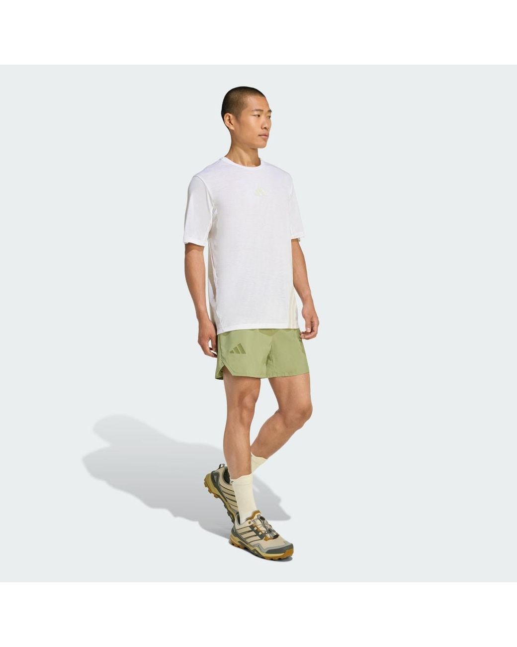 Adidas White Running Terrex Xperior Climacool+ T-Shirt Kd4848 for men