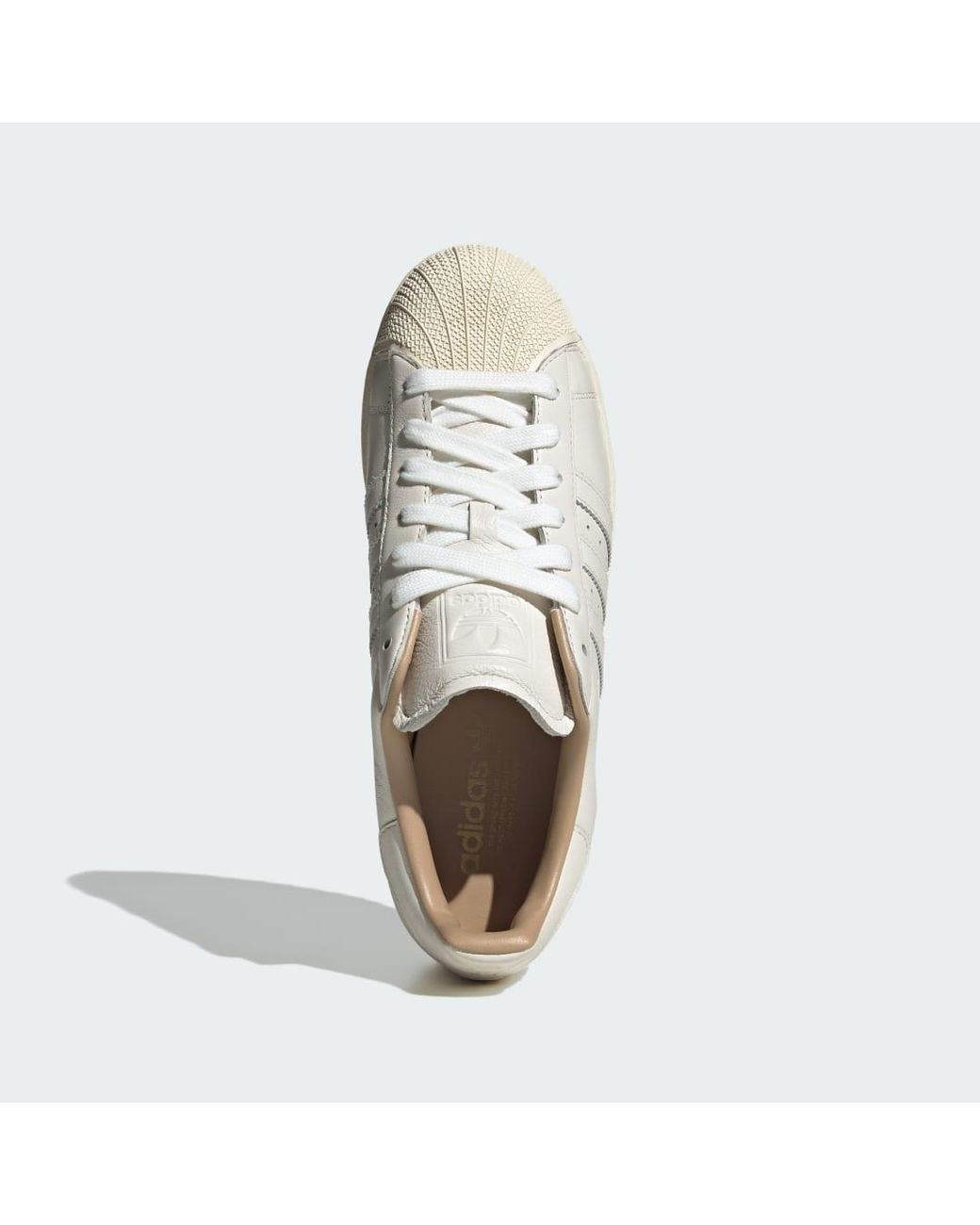 Adidas White Superstar Ii Ripple Shoes