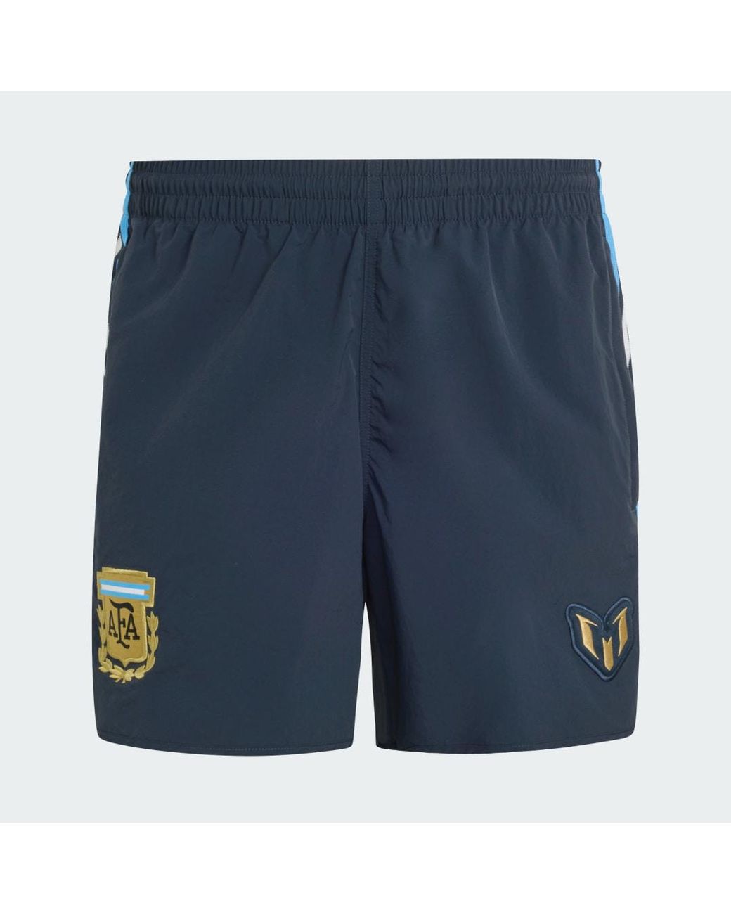 Adidas Blue Argentina Messi 26 Shorts for men