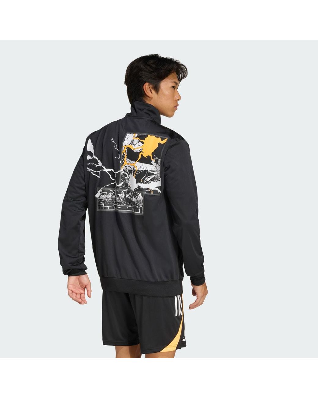Adidas All Blacks X Marvel Track Top for men