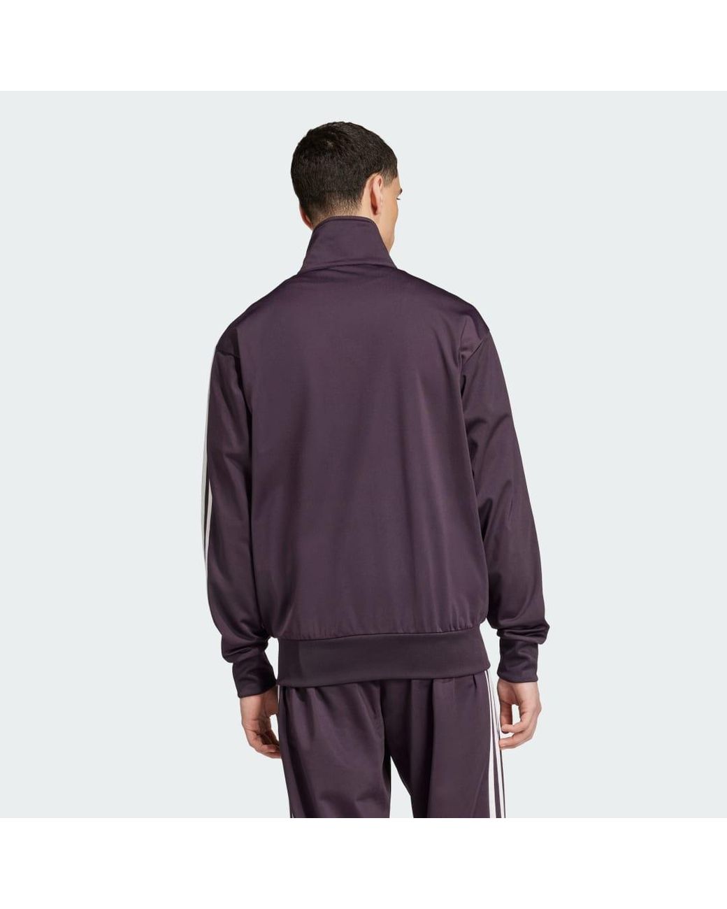 Adidas Purple Adicolor Classics Firebird Track Top for men
