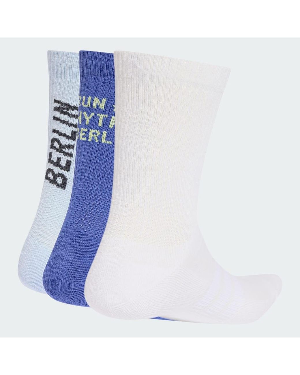 Adidas Blue Bmw Berlin-Marathon 2026 Socks 3 Pair Pack