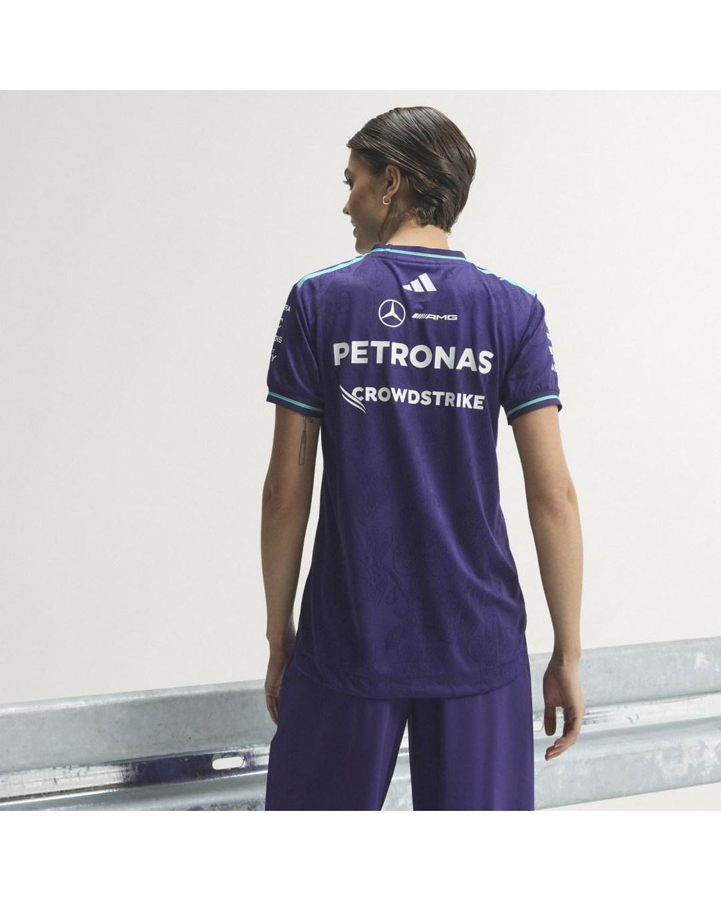 Adidas Blue Mercedes