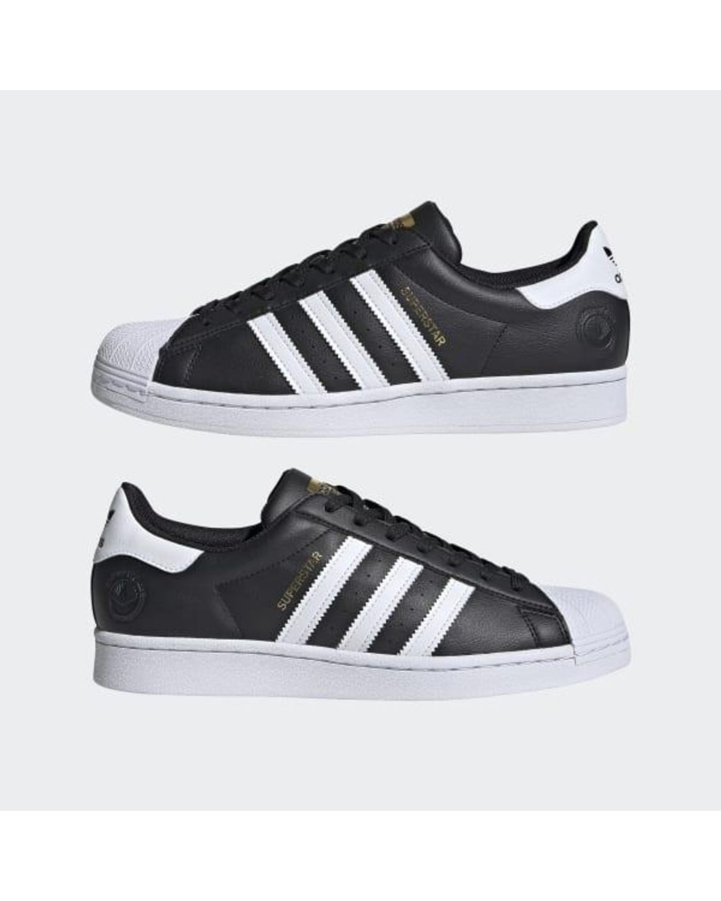 adidas Lace Superstar Vegan Shoes in 