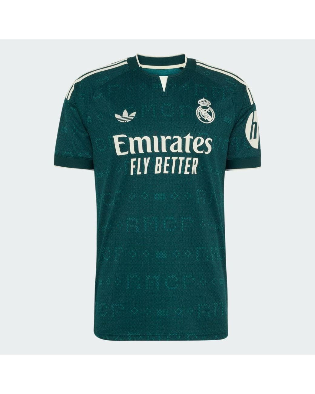 Adidas Green Real Madrid 26/27 Away Jersey for men