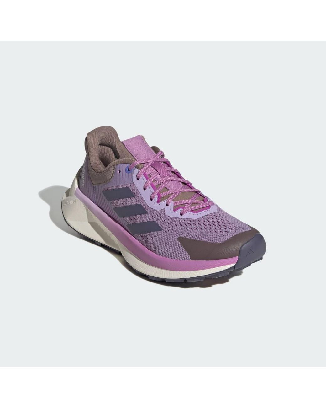 Adidas Purple Terrex Soulstride Flow Trail Running Shoes