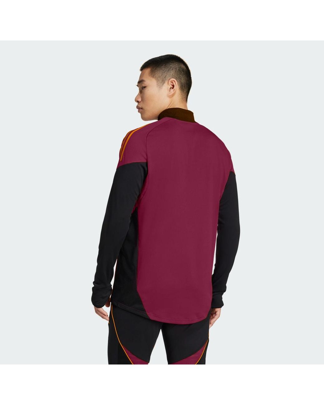 Adidas Red As Roma Tiro 25 Competition Training Top for men