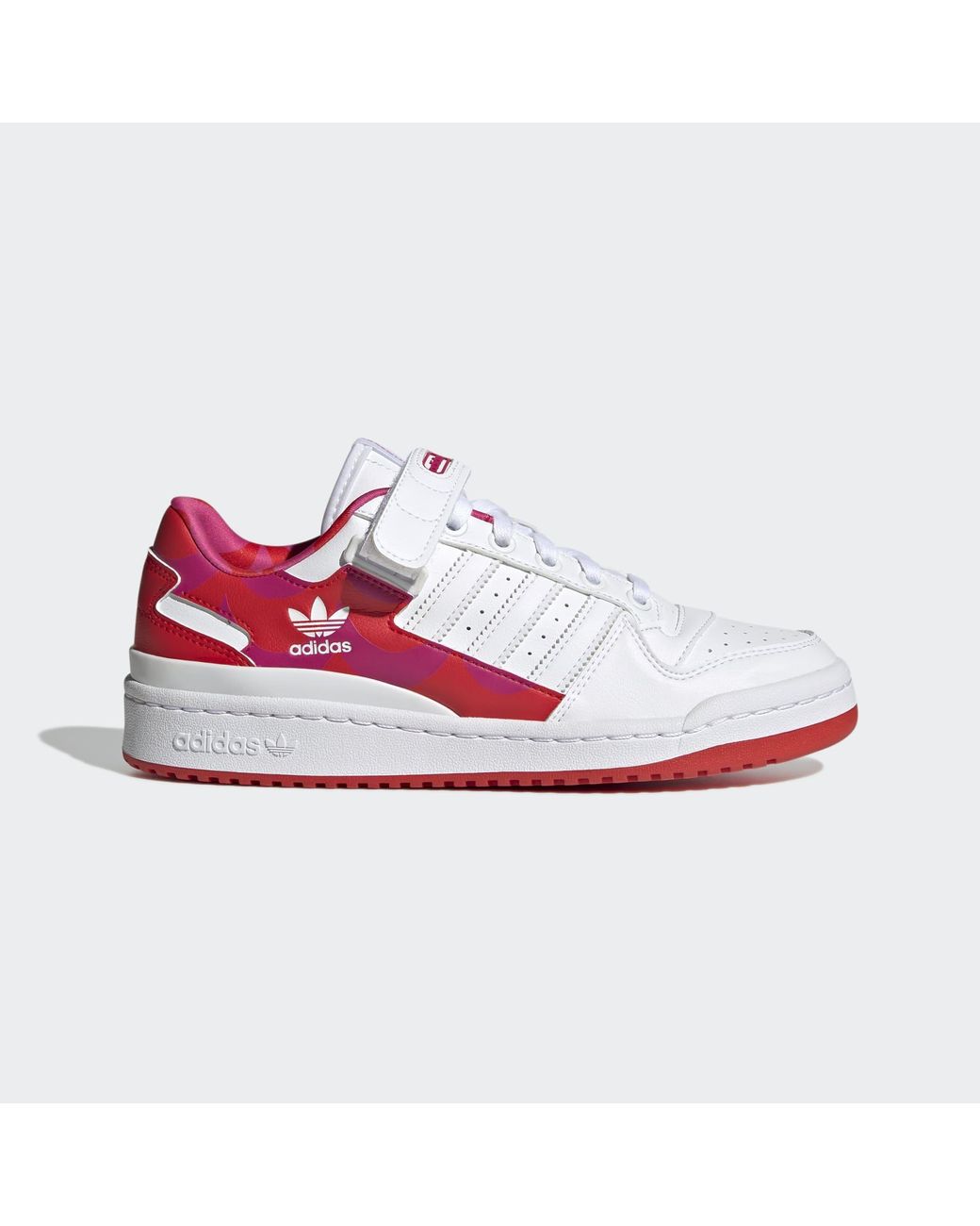 adidas Marimekko Forum Low Shoes in Pink | Lyst UK