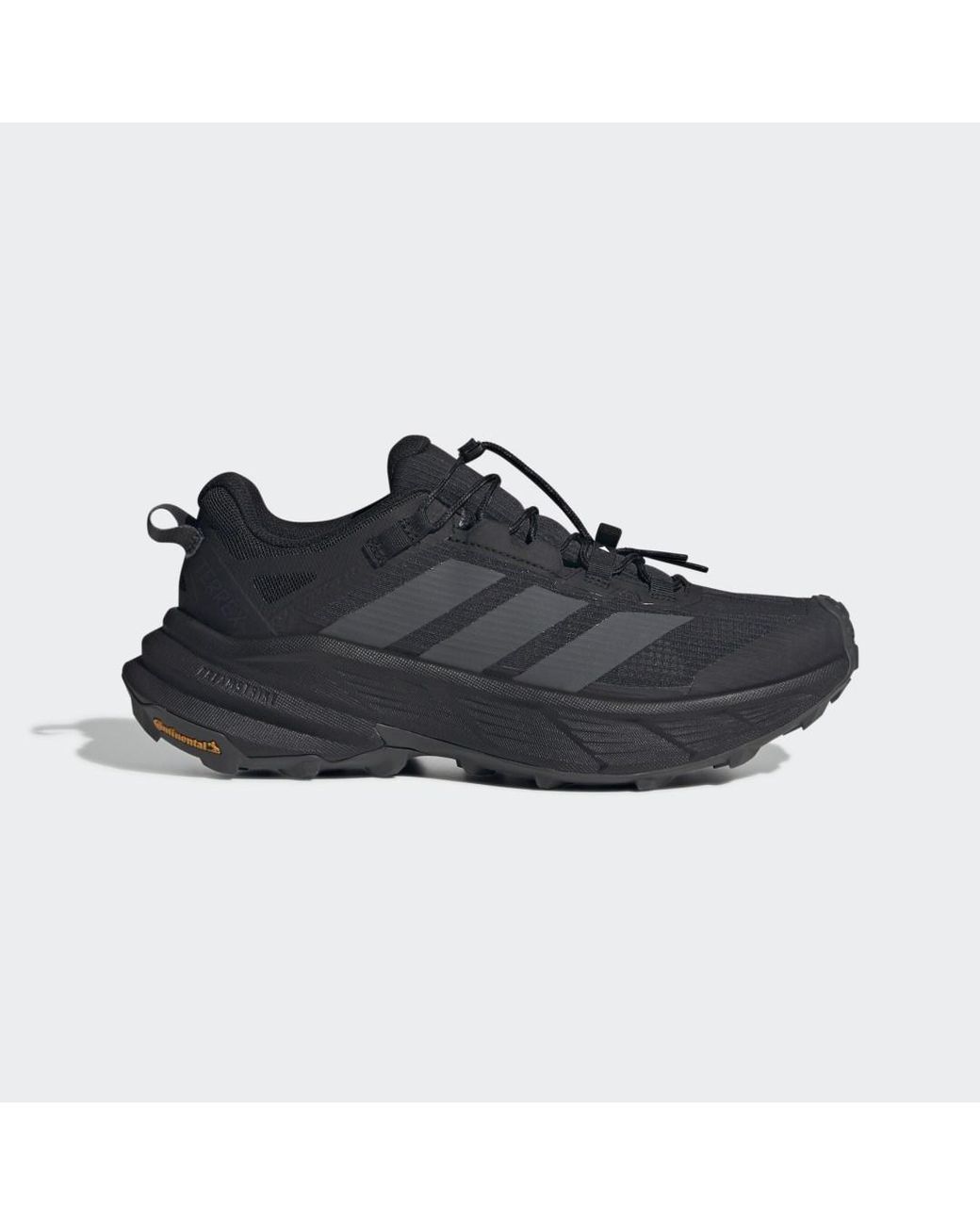 Adidas Black Terrex Freehiker Sl Gore-Tex Hiking Shoes for men