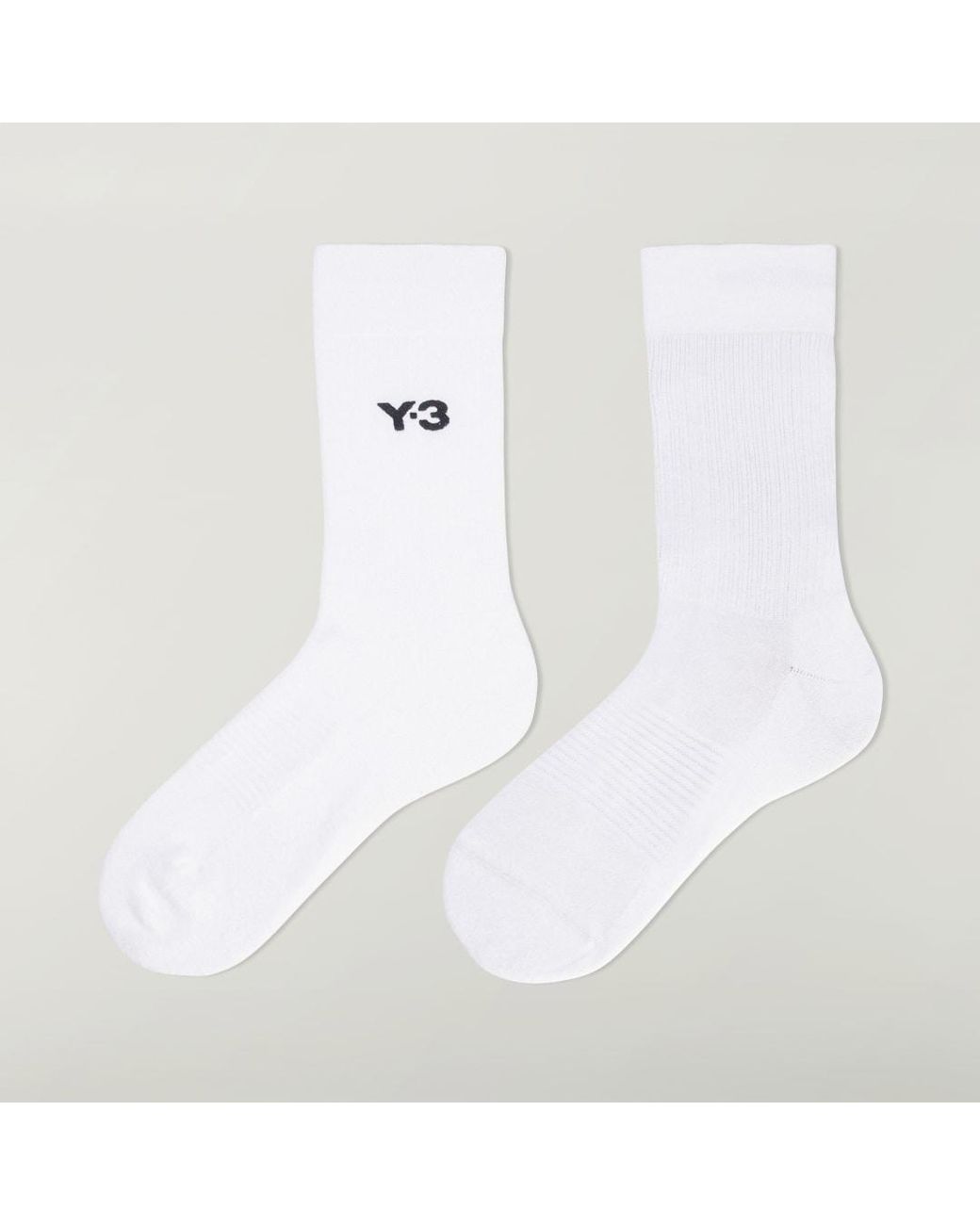 Adidas White Y-3 Classic Crew Socks