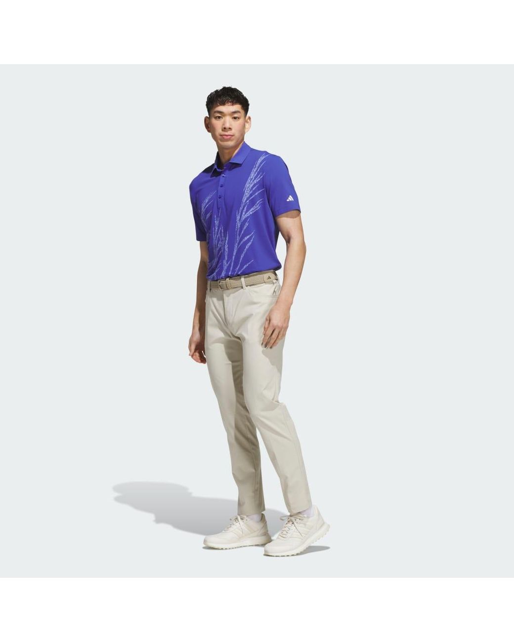 Adidas Blue Golf Ultimate365 Tour Cool Feeling Fescue Polo Shirt Ks5779 for men