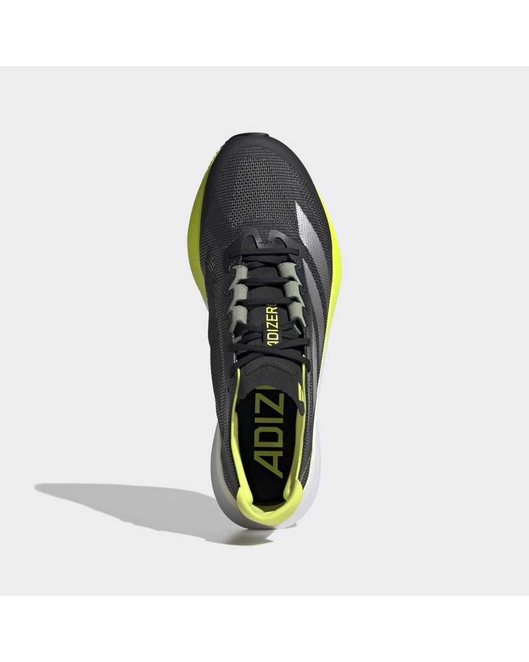 Adidas Blue Adizero Boston 12 Shoes for men