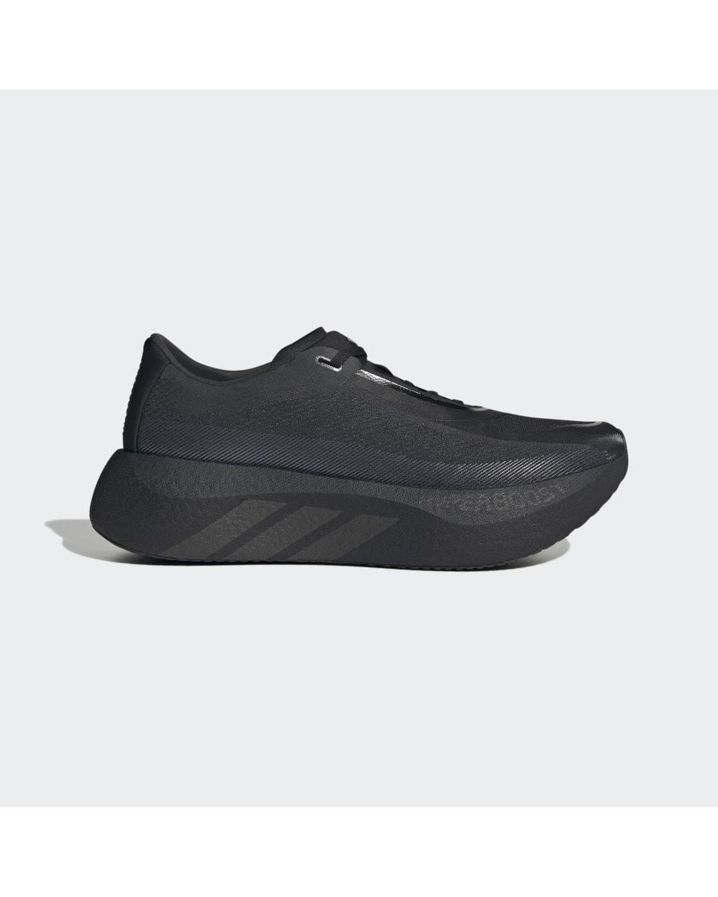 Adidas Black Hyperboost Edge Running Shoes for men