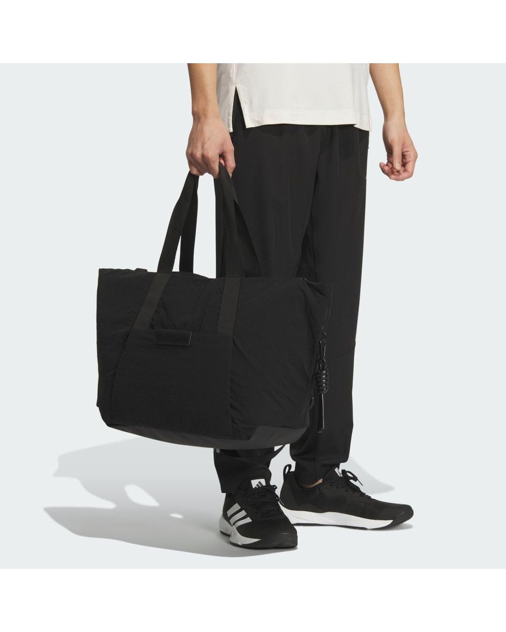 Adidas Black Favorite Duffel Bag