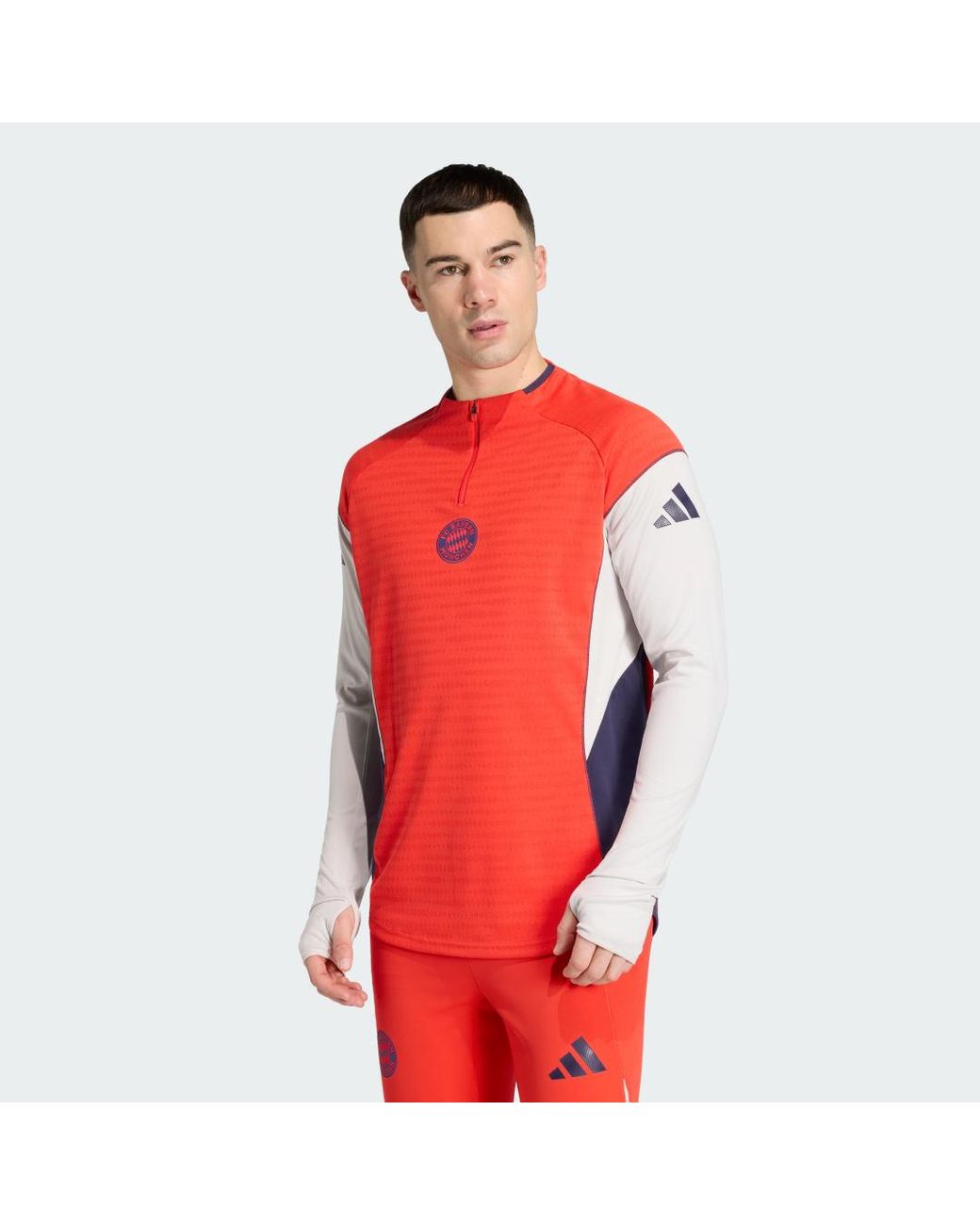Adidas Red Fc Bayern 2025/2026 Tiro25 Pro Training Top for men