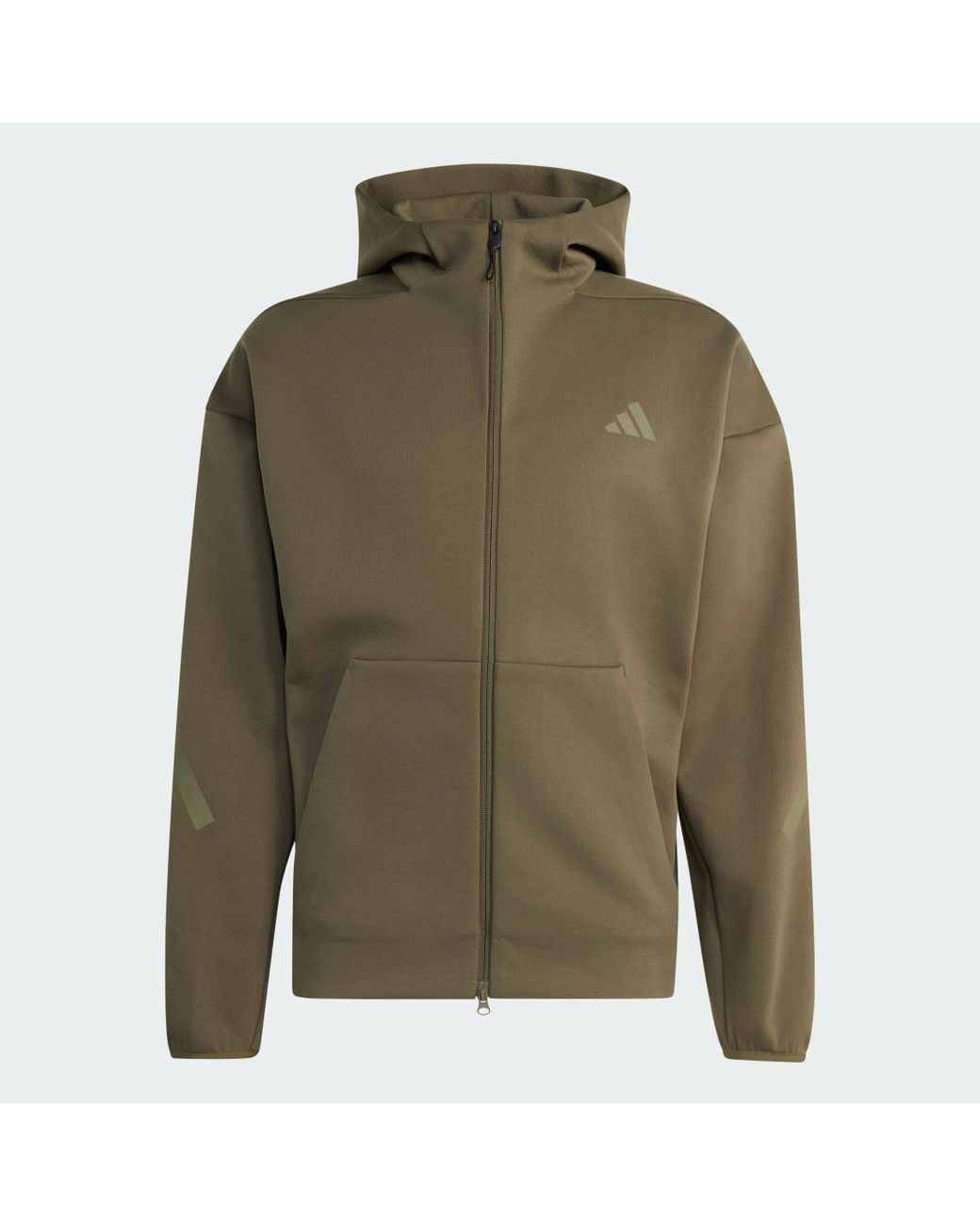 Adidas Black Z.N.E. Full Zip Track Top for men