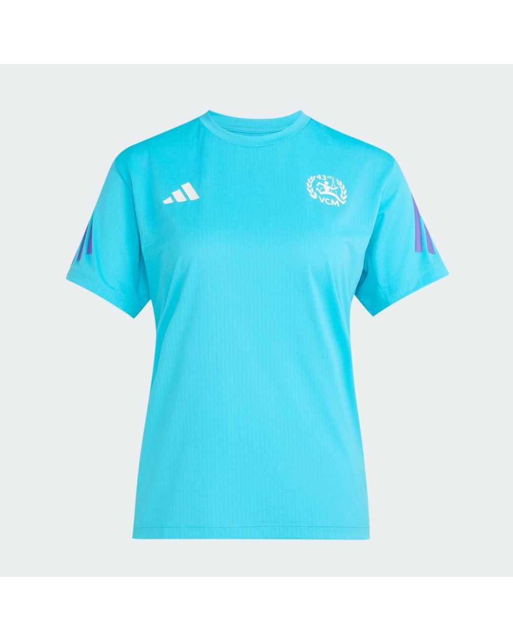 Adidas Blue Vienna Marathon Finisher T-Shirt Short Sleeve