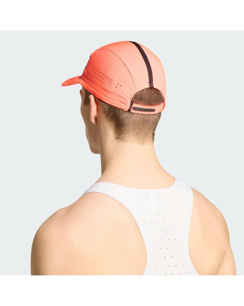 Adidas Pink Runningxadizero Lightweight Climacool Cap