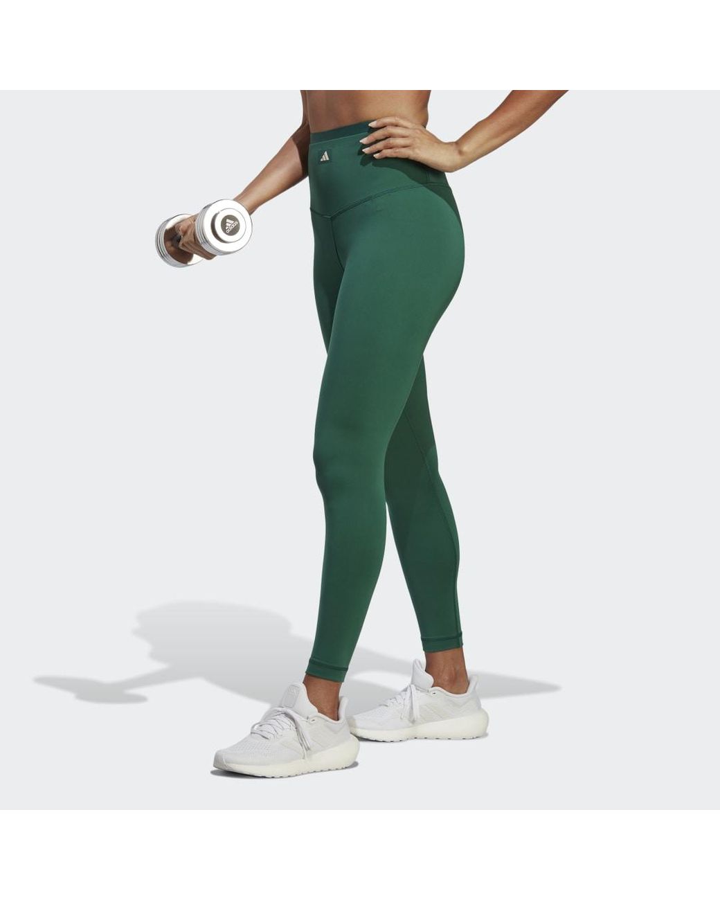 adidas Sports Club High-waist 7/8 Legging in het Groen | Lyst NL
