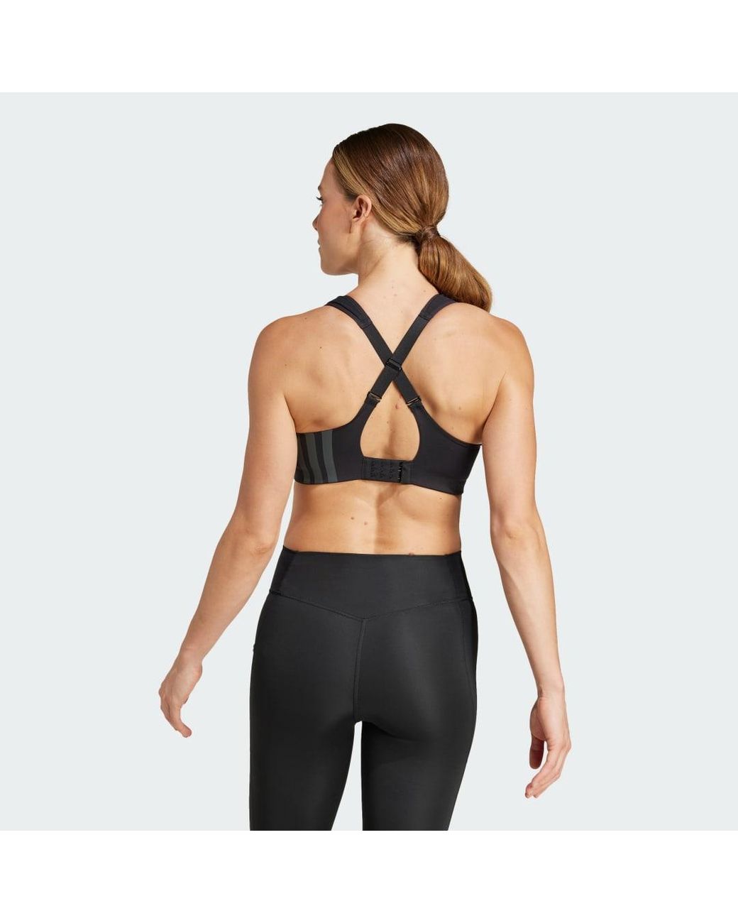 Adidas Black Tlrd Impact Training High Support Bra