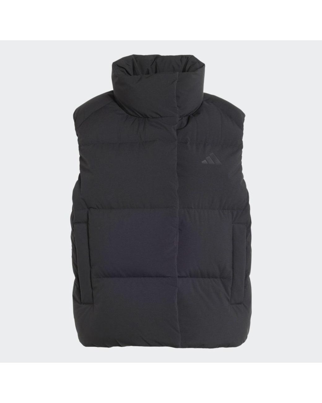 Adidas Black Helionic Down Puffer Vest