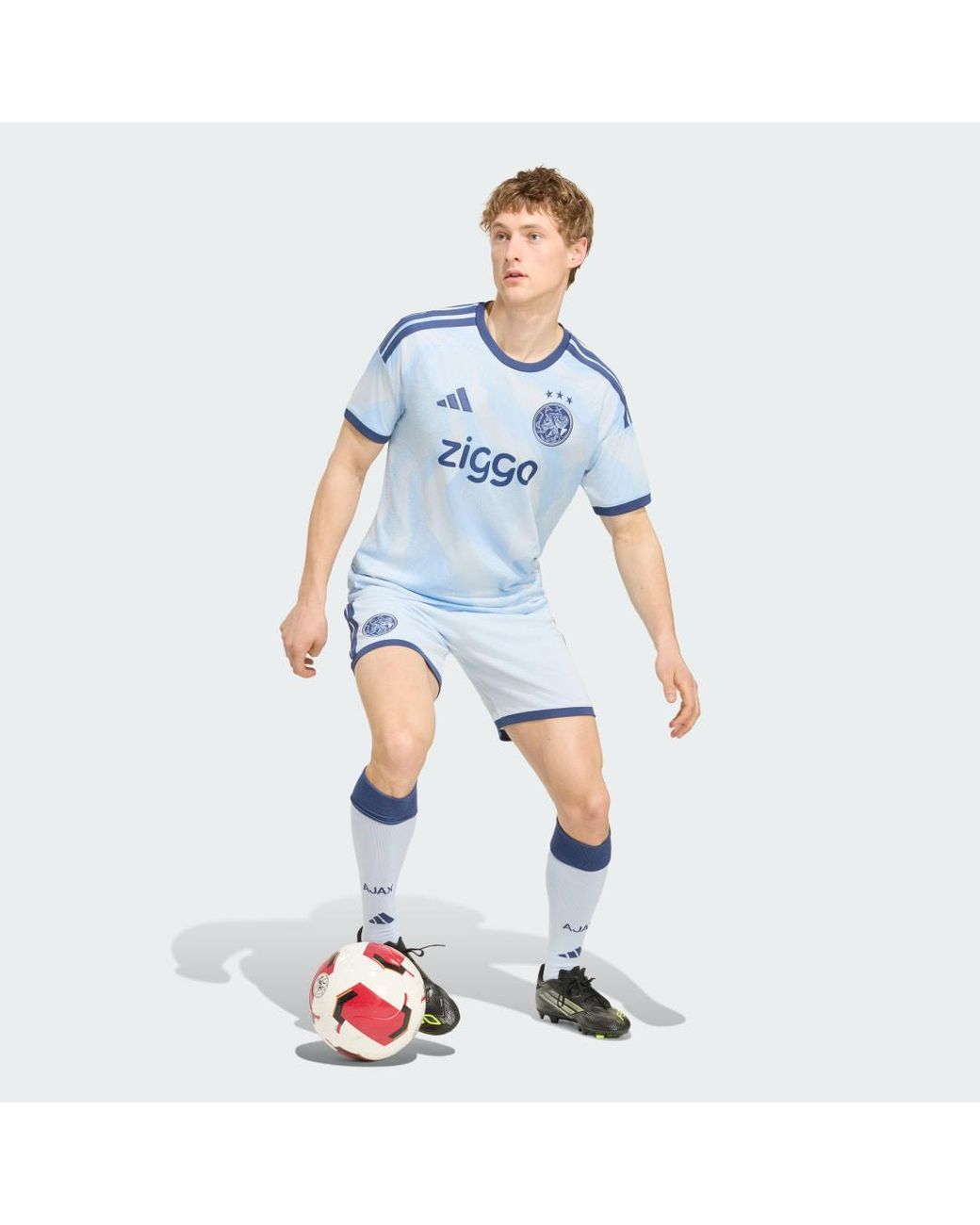 Adidas Blue Ajax Amsterdam 26/27 Third Shorts for men
